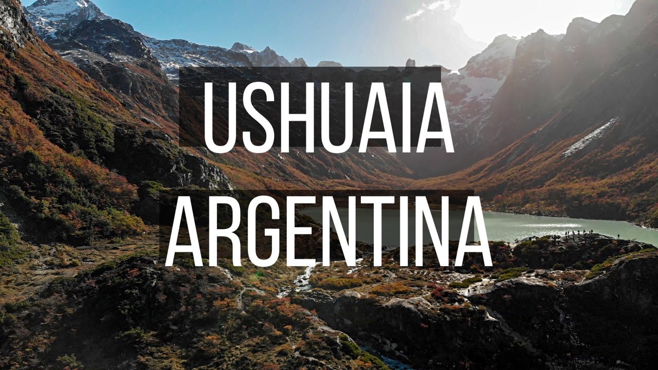 Ushuaia - Argentina Drone footage Video 4k