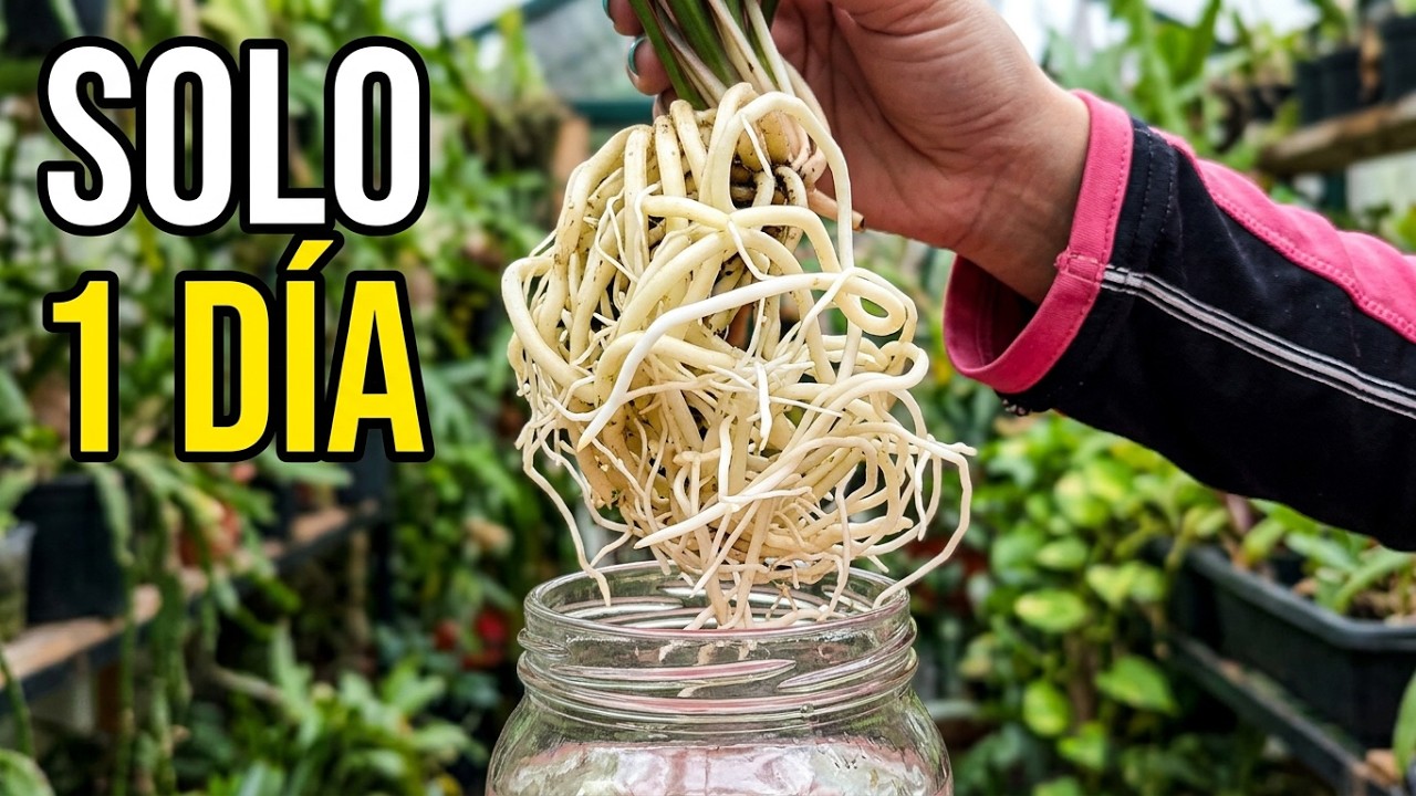 Este SECRETO me lo enseñó un JARDINERO para generar Raíces Impresionantes!!!
