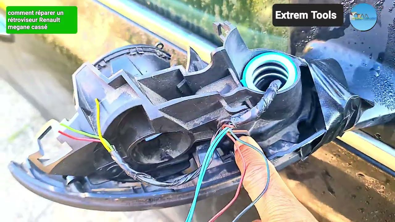 comment réparer les rétroviseurs d'une Renault 4ème partie
