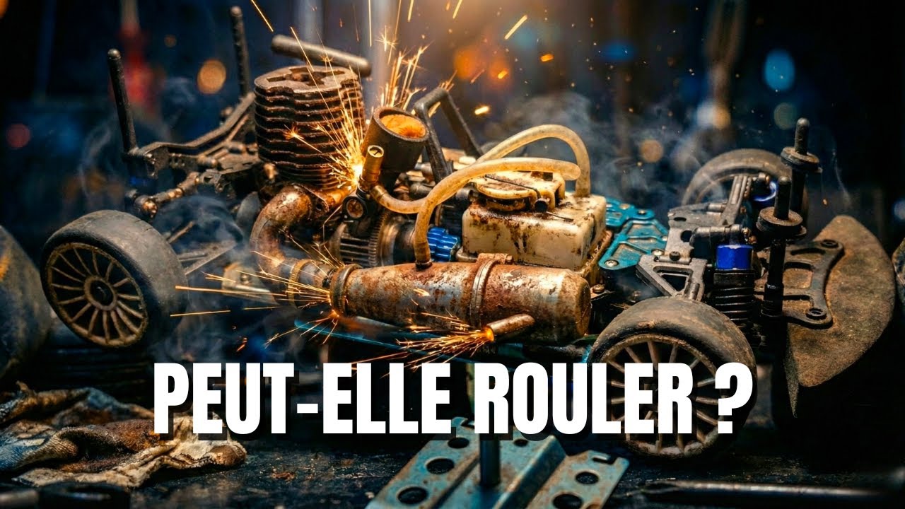 Cette RC thermique est neuve… mais il faut tout refaire