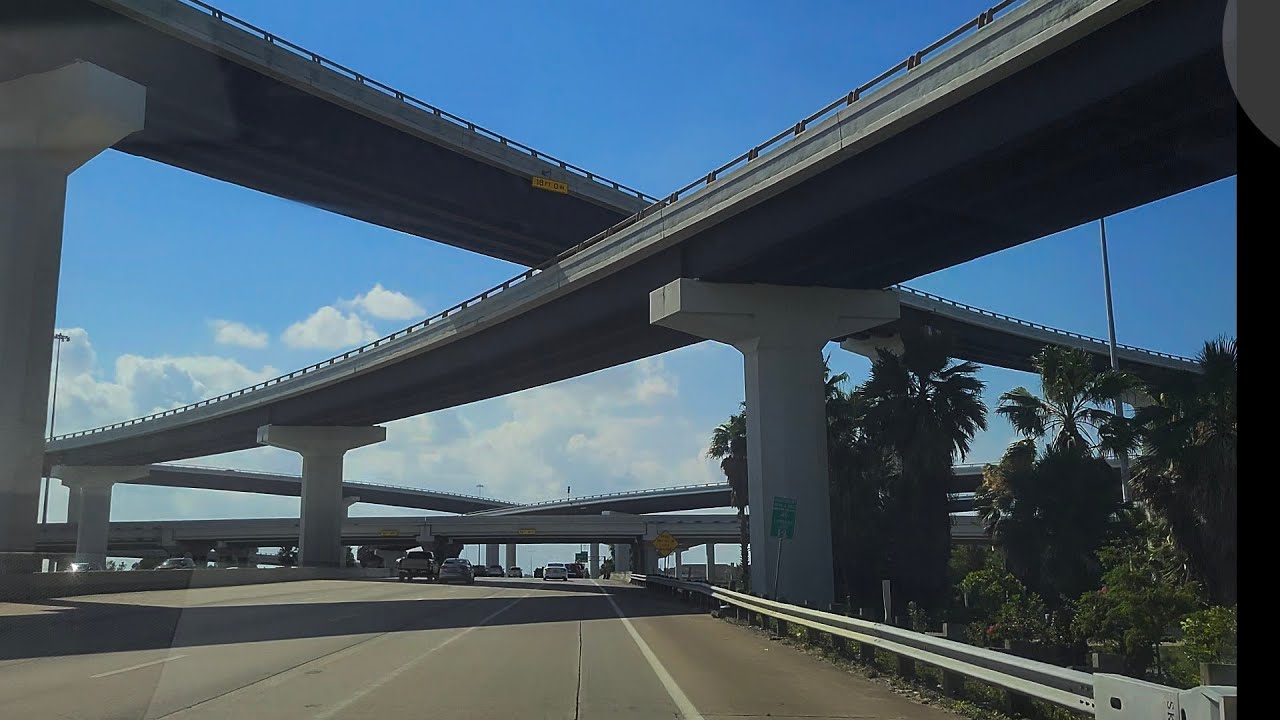 Driving in Houston, TX- I-45 North 6/15/2024