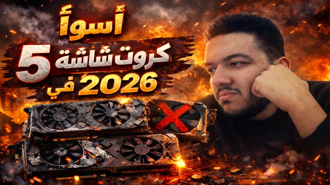 اوعي تقع في الفخ اسوأ 5 كروت شاشه اوعي تشتريهم❌ في 2026 .. الجزء التاني