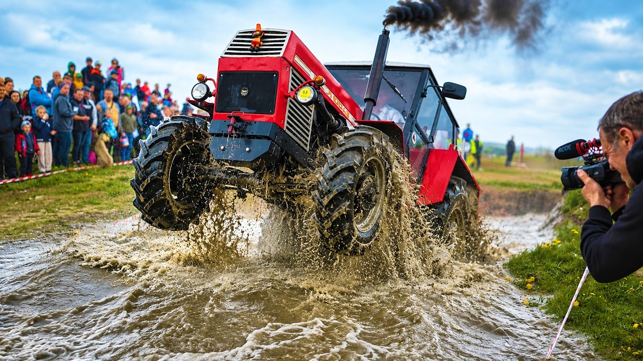 Best Tractor Show in Mud - Traktori&aacute;da Her&aacute;lec 2026