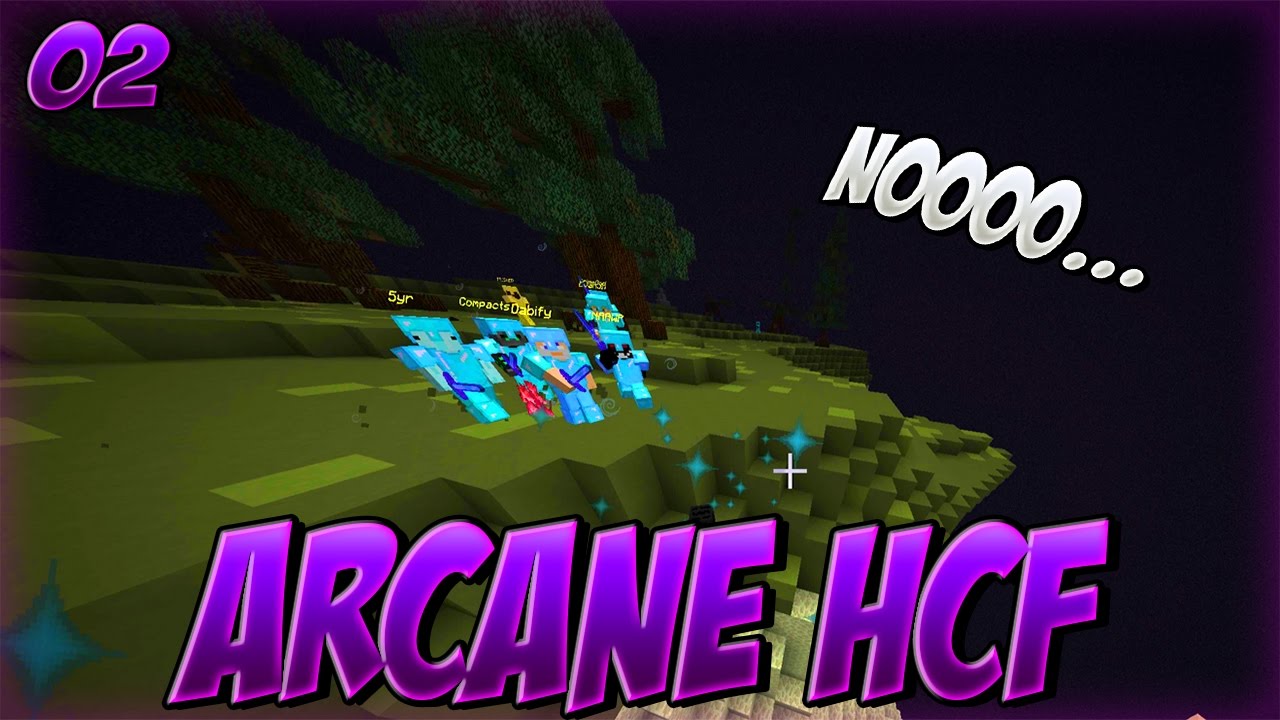 Minecraft ArcaneHCF SOTW [Map 2] Ep.2 - THEY CAME OUT OF NO WHERE.