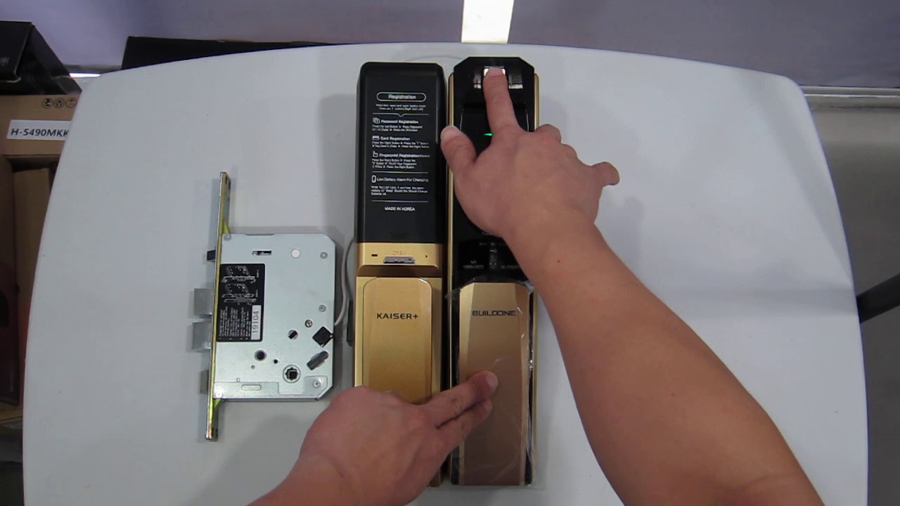 [Hione+ H7891] Push Pull Digital Lock Function Demonstration