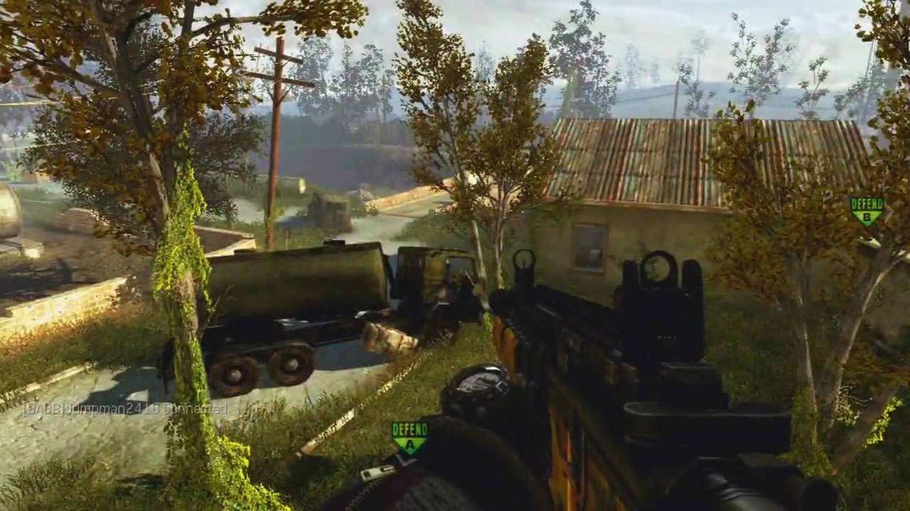 Modern Warfare 2 - Hardcore Search and Destroy 1 - Overgrown (M4A1 w/ Silencer)