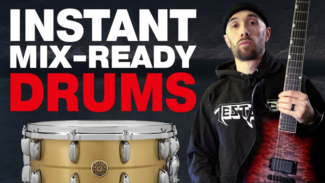 Mix-Ready Drums To Fit Any Heavy Genre
