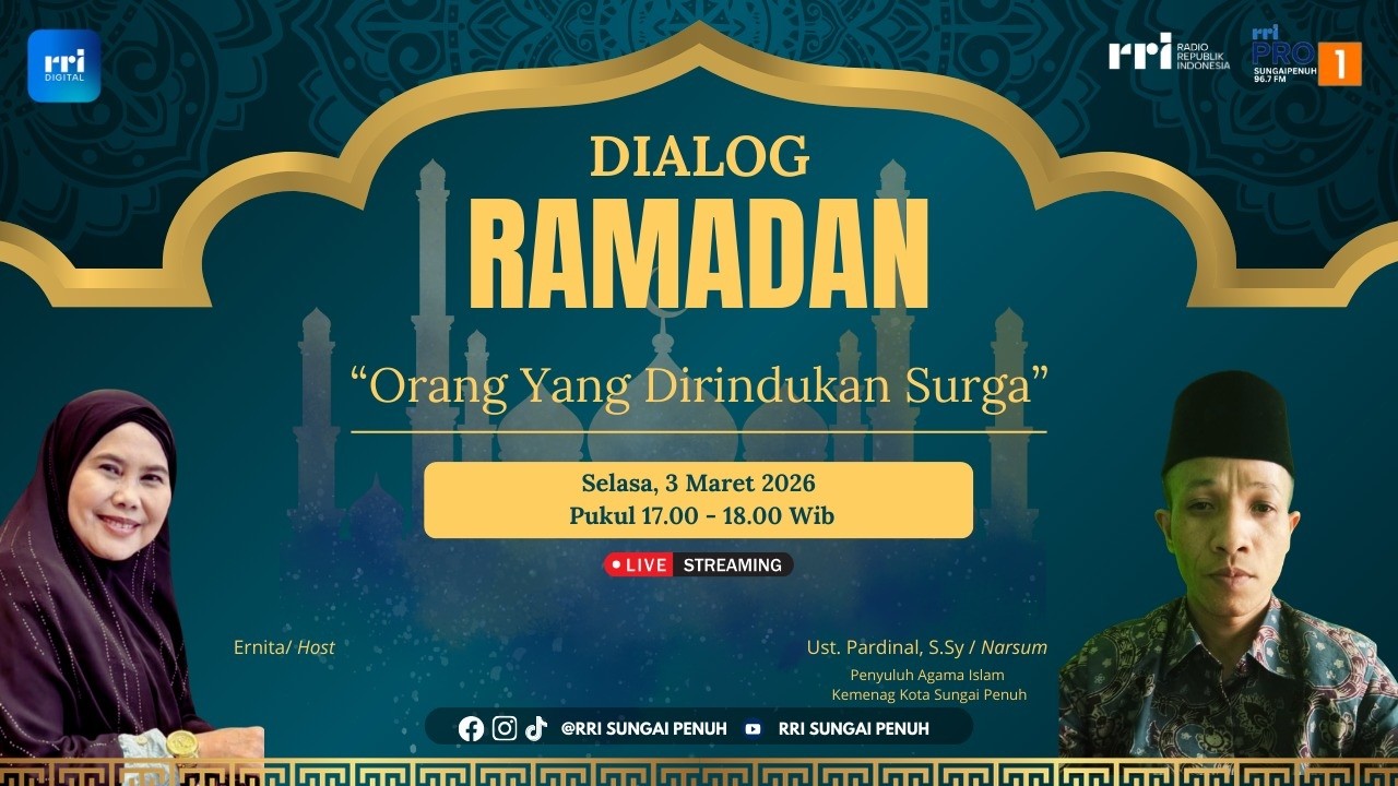 🔴[LIVE] DIALOG RAMADHAN - “Orang yang Dirindukan Surga”