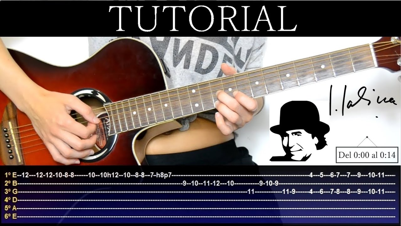 19 días y 500 noches - Joaquín Sabina (Tutorial de guitarra) / How to play