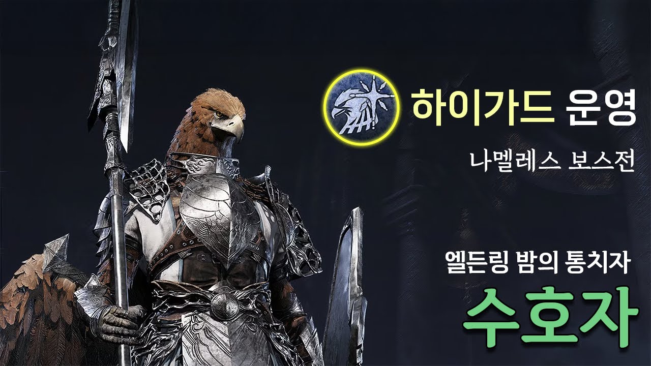 수호자 참 괜찮은 직업이네..│엘든링 밤의 통치자