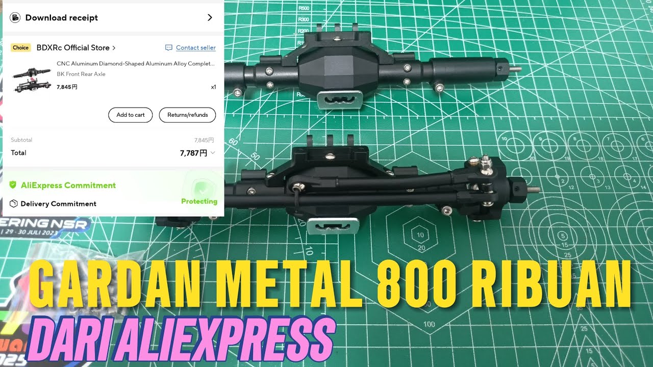 Unboxing gardan metal prisma dari promo Aliexpress 🔥🔥🔥