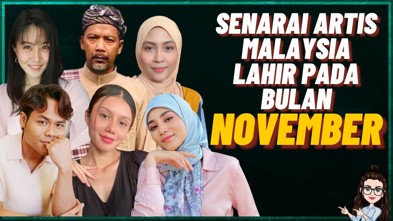 Senarai Artis Malaysia Lahir Pada Bulan November (Mimi Lana, Andi Bernadee)