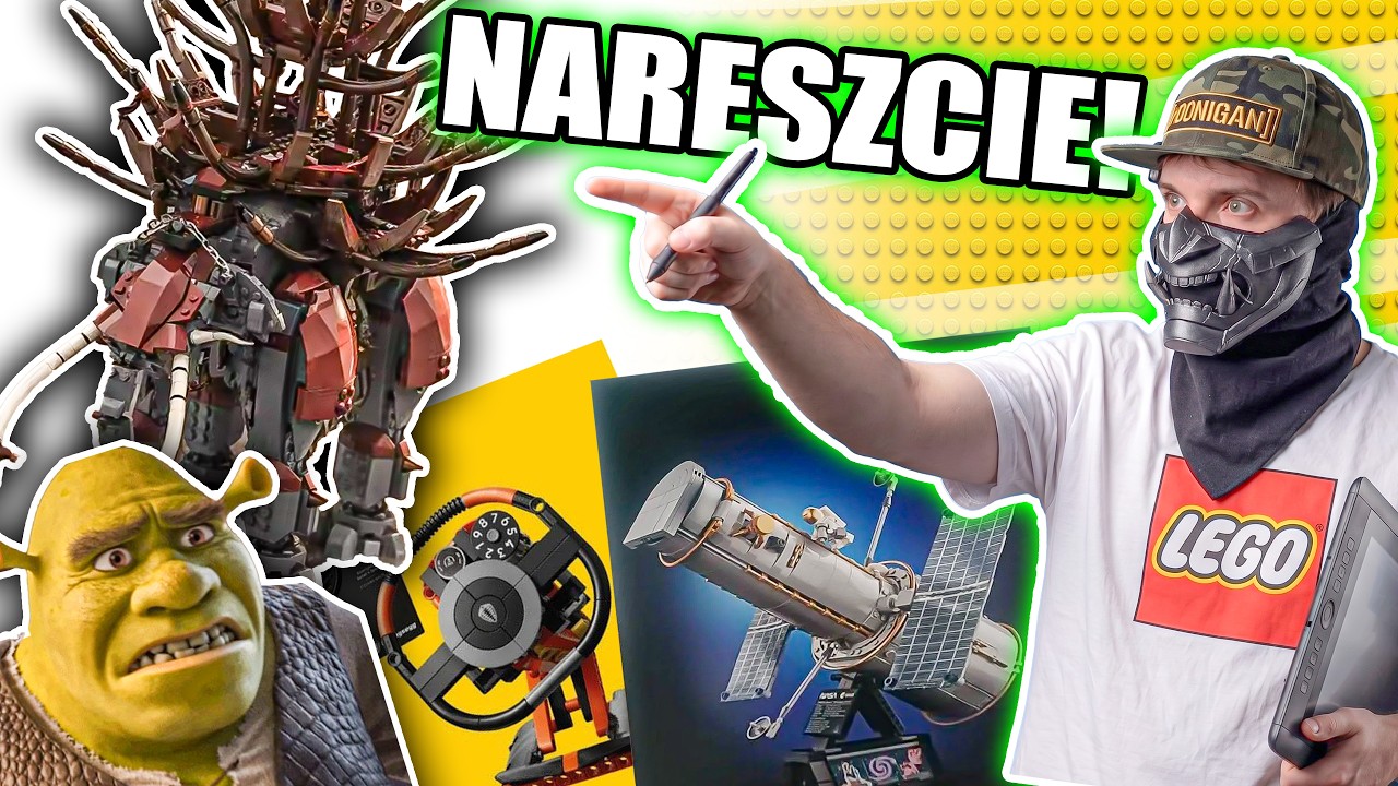 SHREK, LOTR, i bluszcz - Czyli przegląd nowości LEGO! (walić trailer nowego Shreka!)
