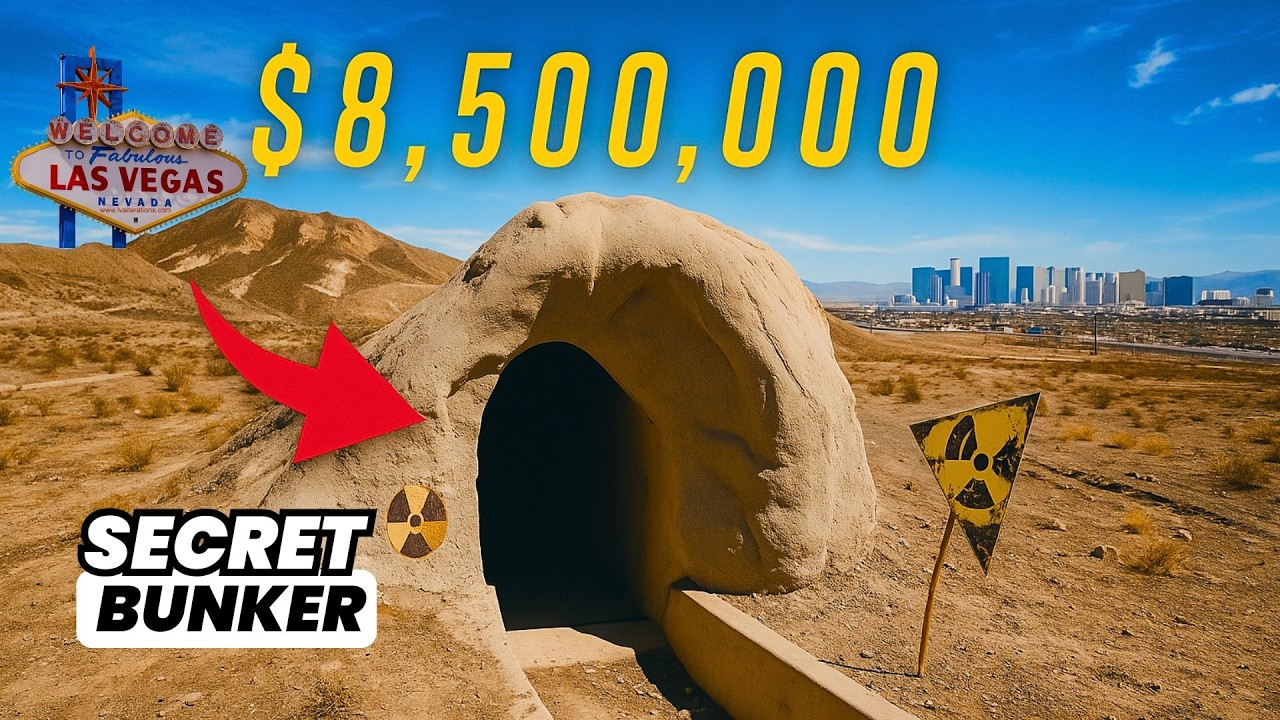 Underground Bunker For Sale in Las Vegas for $8,500,000