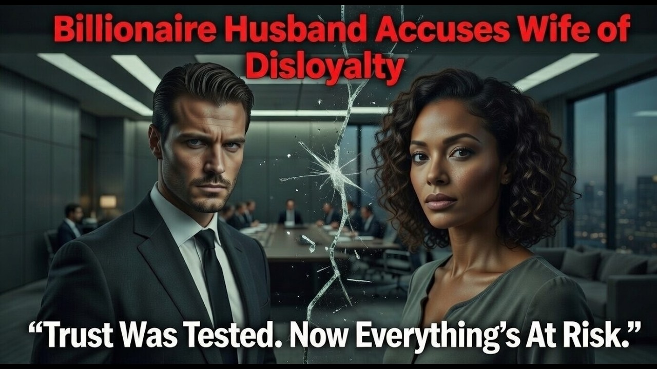 Billionaire Husband Accuses Wife of Disloyalty—You Won't Believe Why
