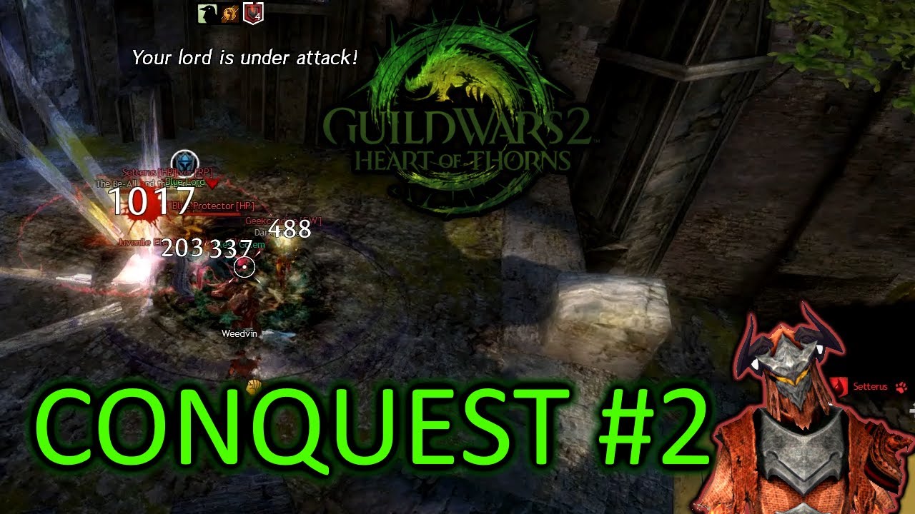Guild Wars 2 Heart of Thorns: Conquest Gameplay! [GW2 PvP Gameplay 2017]