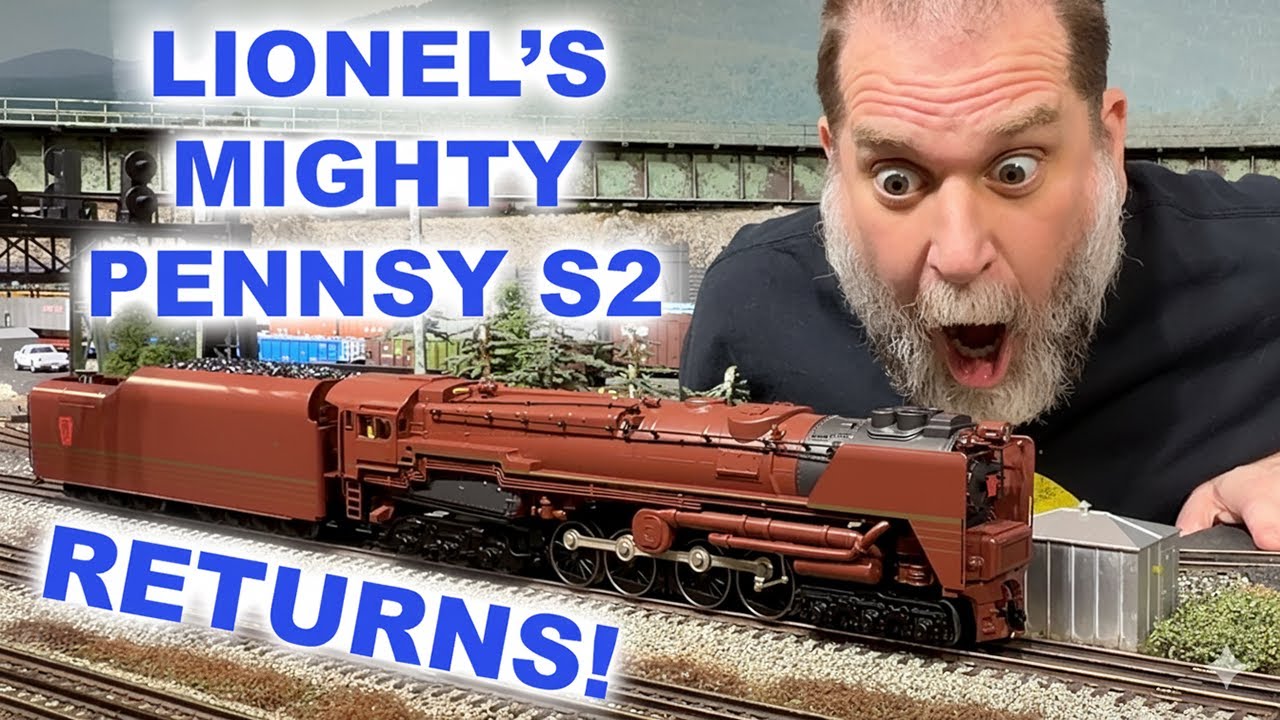Паровая турбина Lionel S2 вернулась... и стала лучше, чем когда-либо!