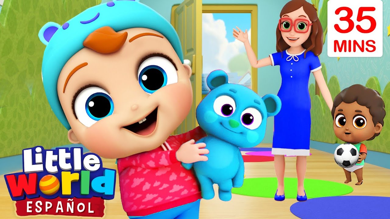 Primer D&iacute;a En La Guarder&iacute;a 😇  | Canciones Infantiles Para Aprender | Little World En Espa&ntilde;ol
