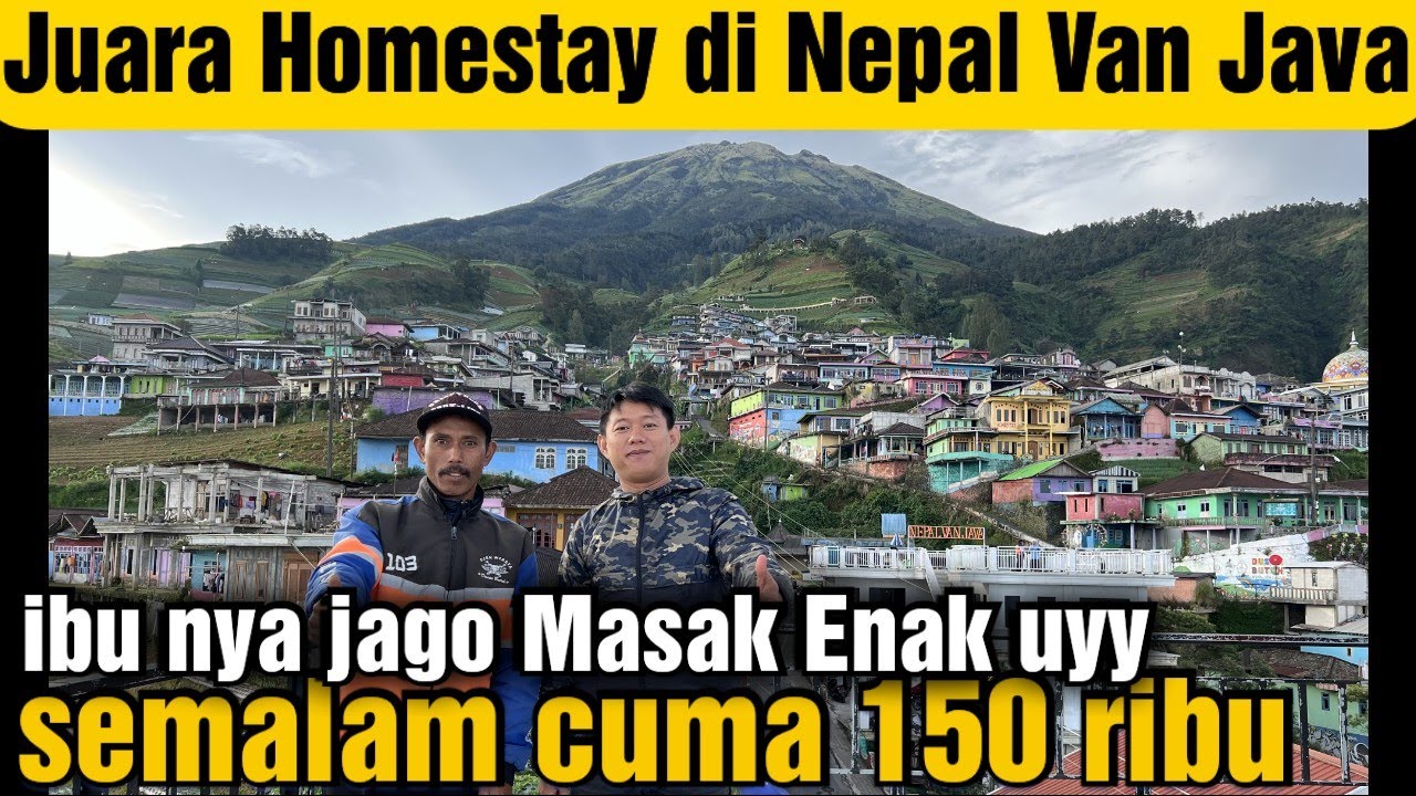 HOMESTAY PALING ter NYAMAN di NEPAL VAN JAVA magelang ❗️DESA paling TER miring & CANTIK diindonesia