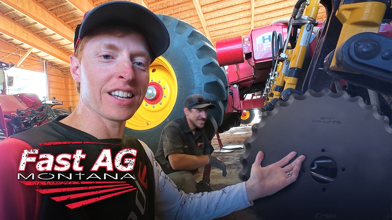 Новые зубчатые дисковые бороны для @FastAgMontana