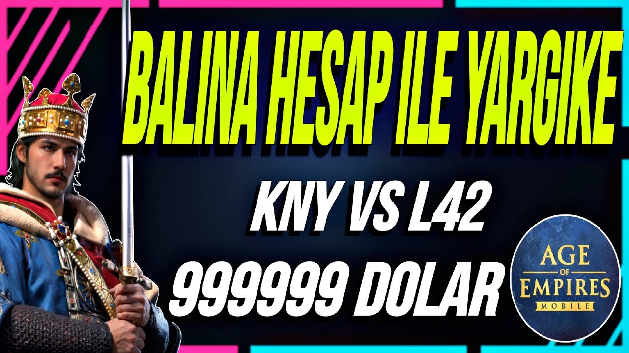 999.999 DOLARLIK HESAP İLE YARGIKEEE - aOEm MOBİL