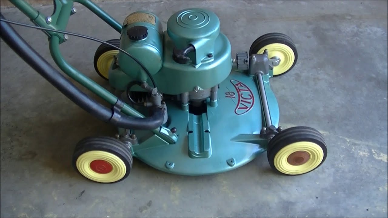 Vintage victa18 2 stroke lawn mower