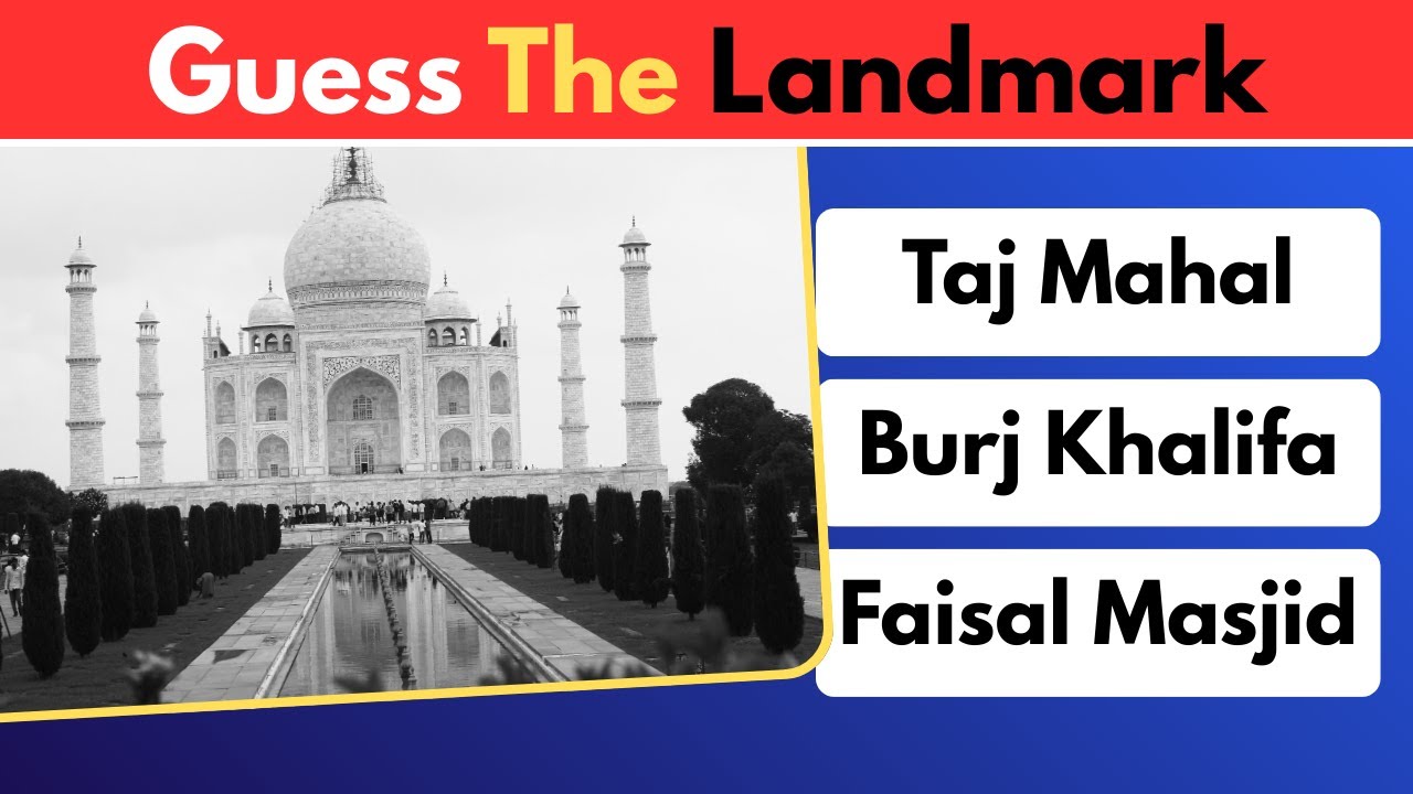 Can You Guess These Famous Landmarks? 🌎 | Ultimate Geography Quiz