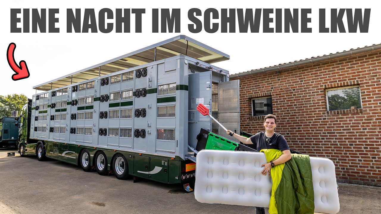 Eine Nacht im Schweine-LKW!🐷 + Parookaville | AgrarNils