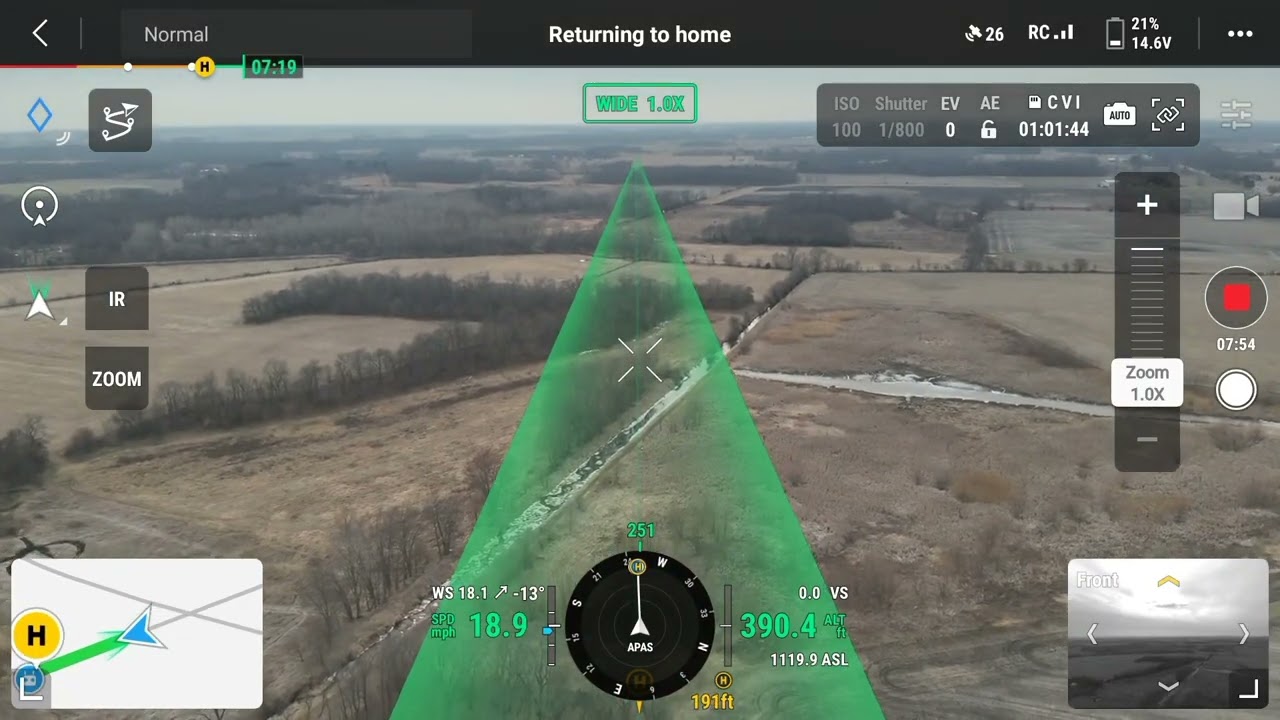 Thermal Drone video with a Mavic 3TE