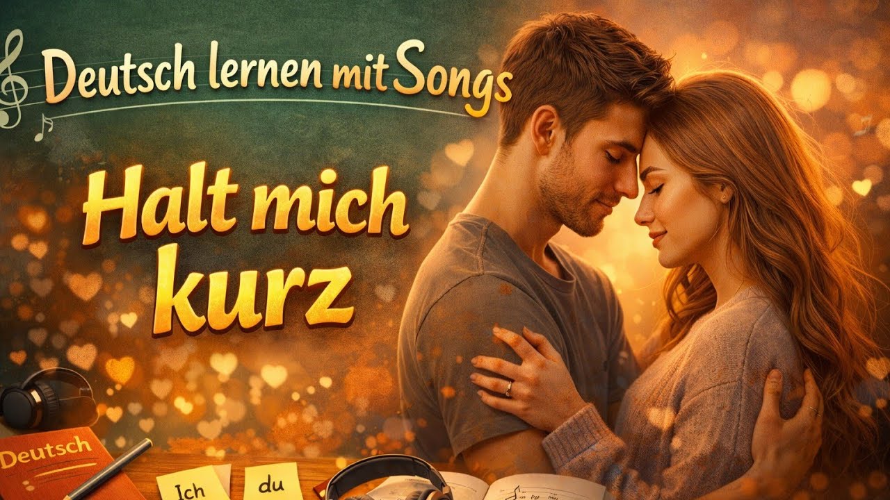 Halt mich kurz - Deutsch lernen mit Songs Songs mit Lyrik und Untertitel