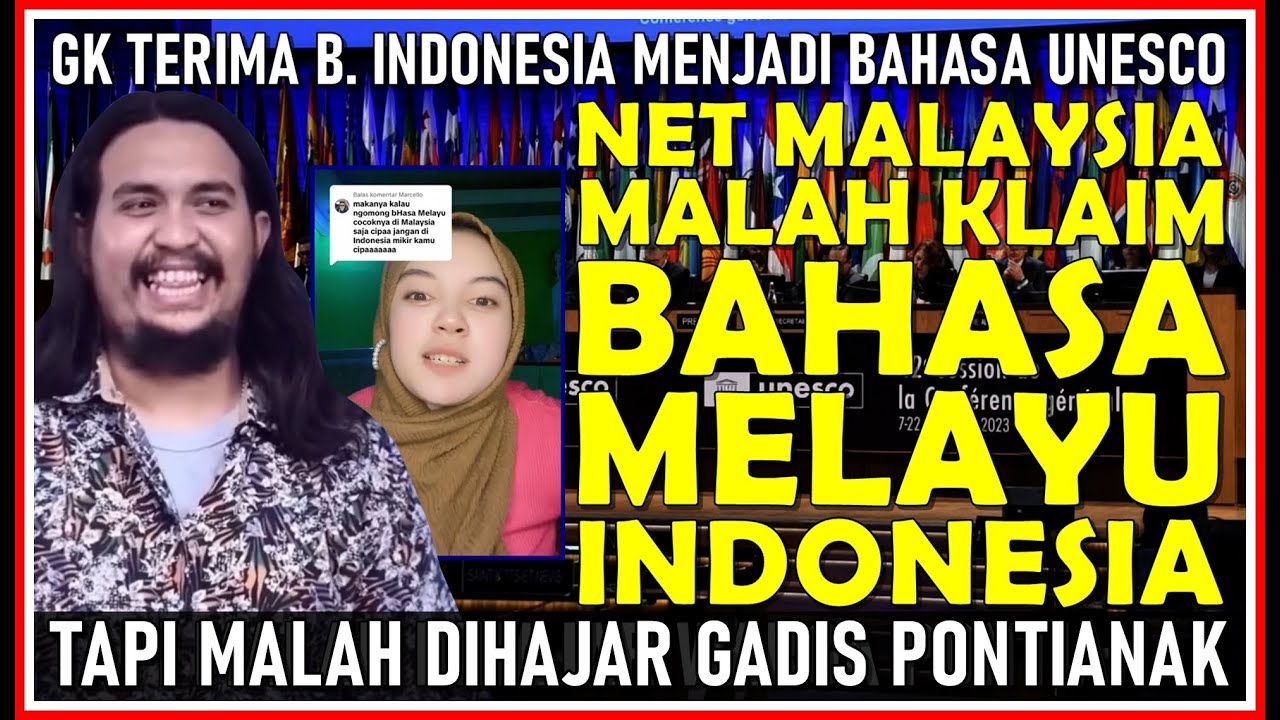 GADIS PONTIANAK MARAH GK TERIMA ⁉️ BAHASANYA DIBILANG MELAYU KW ‼️