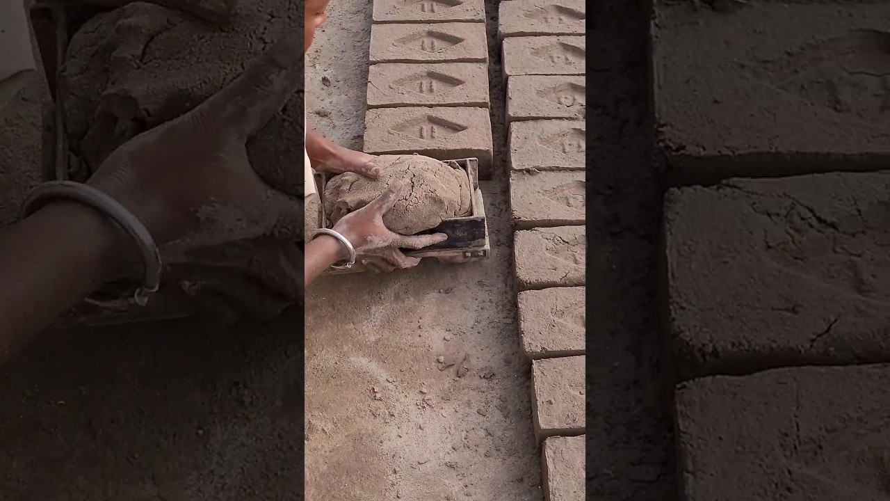 Mud Bricks Making