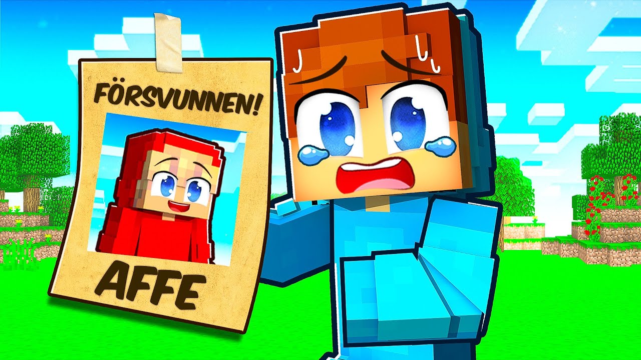 Affe Är FÖRSVUNNEN i Minecraft!
