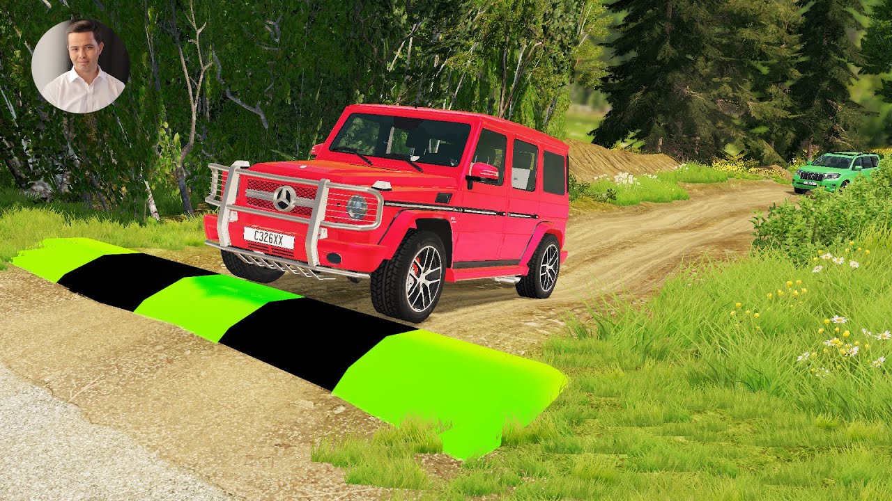 Cars vs Speed Bump  #0012