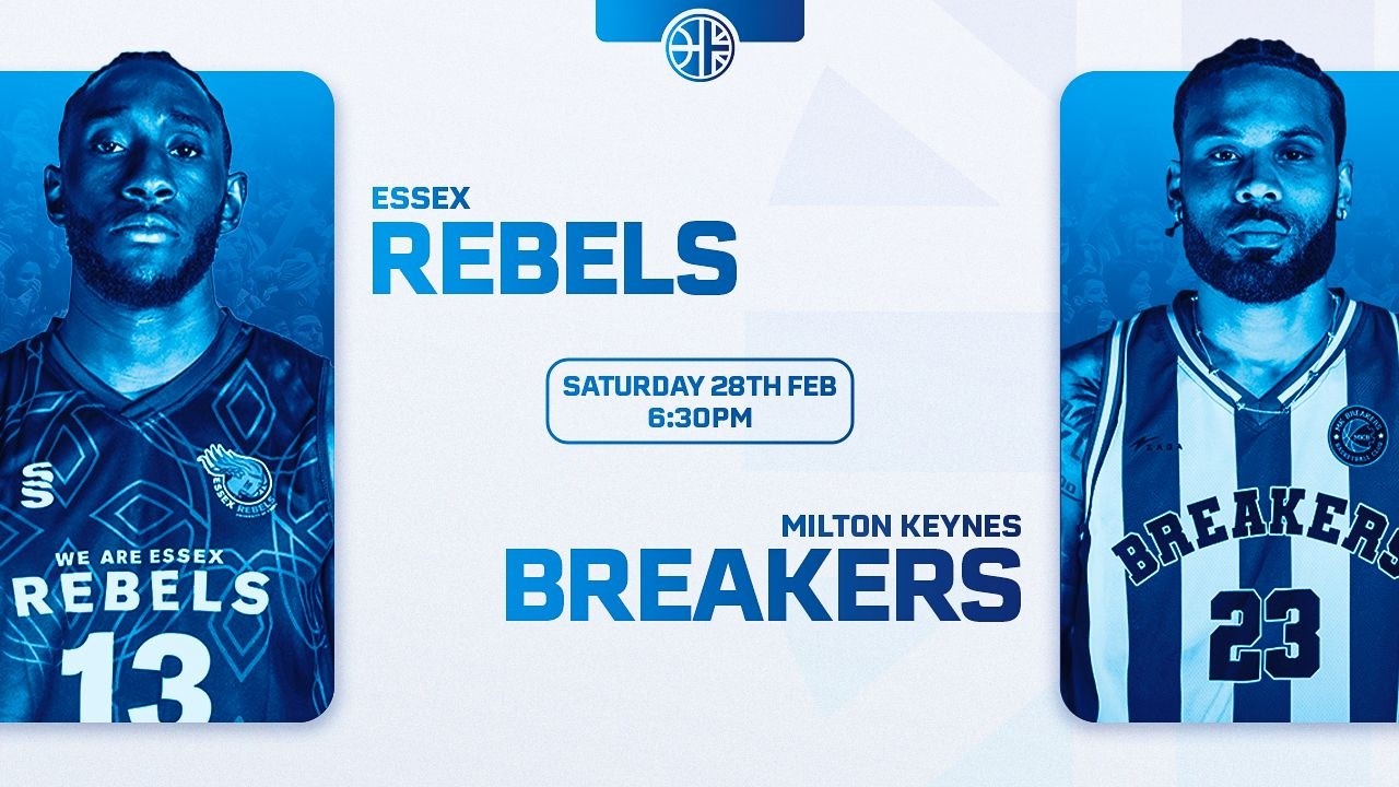 Essex Rebels vs Milton Keynes Breakers - 28.02.26