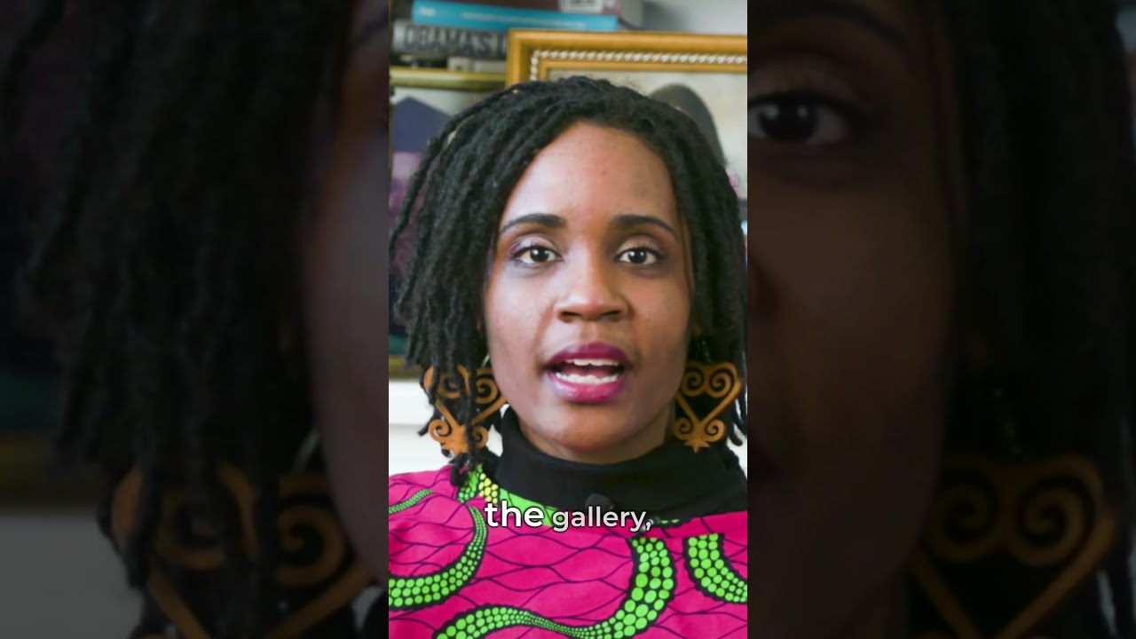 Growing up in a Black art gallery #blackart #art