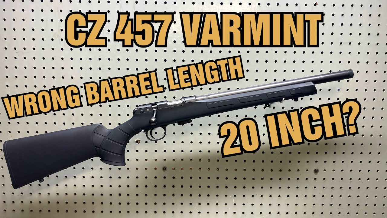 I Was Sent The Wrong Gun | CZ 457 Varmint