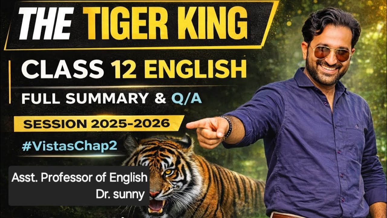 The Tiger King, Dr. Sunny, masterji #education #englishgrammar #learnenglish #motivation 