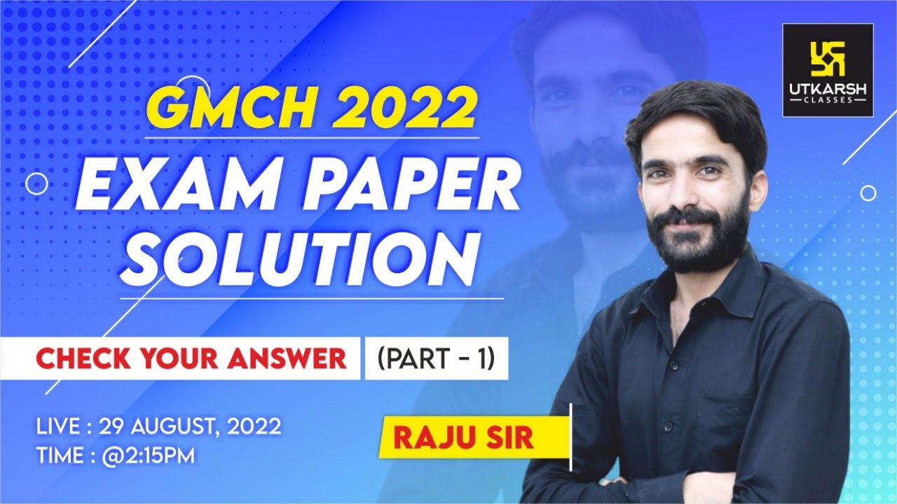 GMCH 2022 Exam Paper Solution (Part-1) | Check Your Answer | Nursing Officer | 29 Aug. Exam Paper