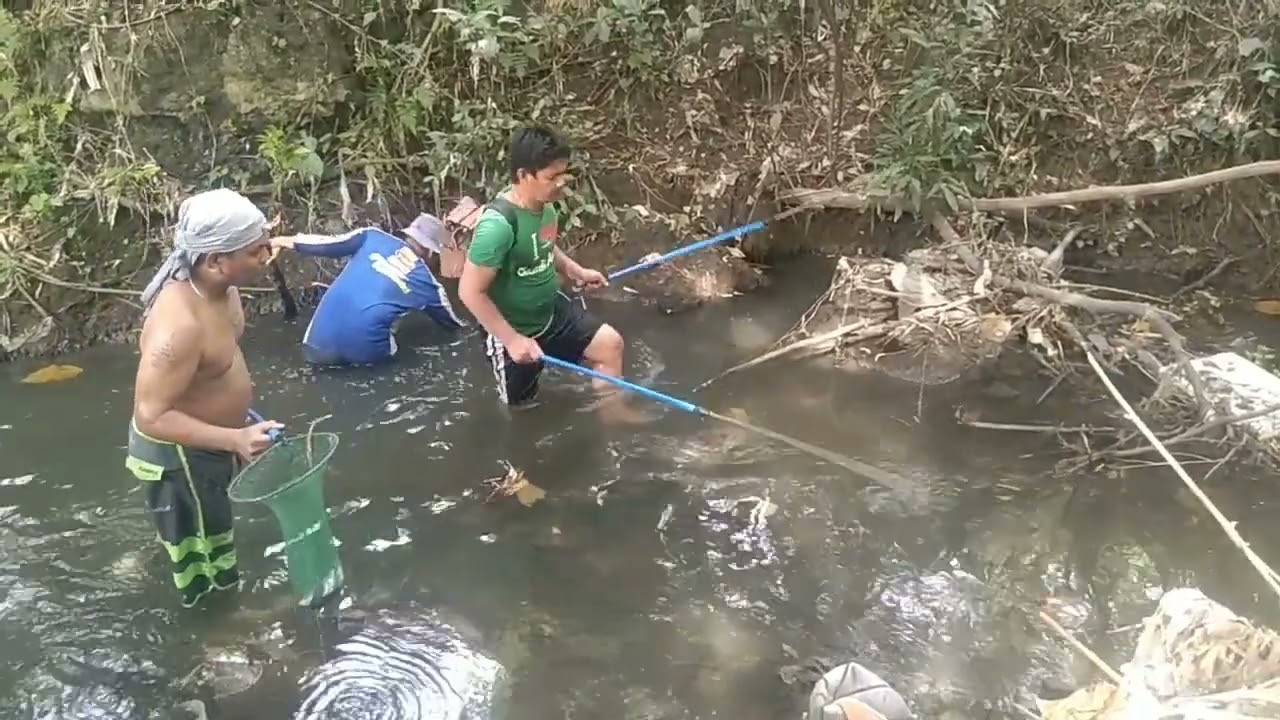 electric fishing part 28 grabe guys lupit ng habulan ng malaking tilapia