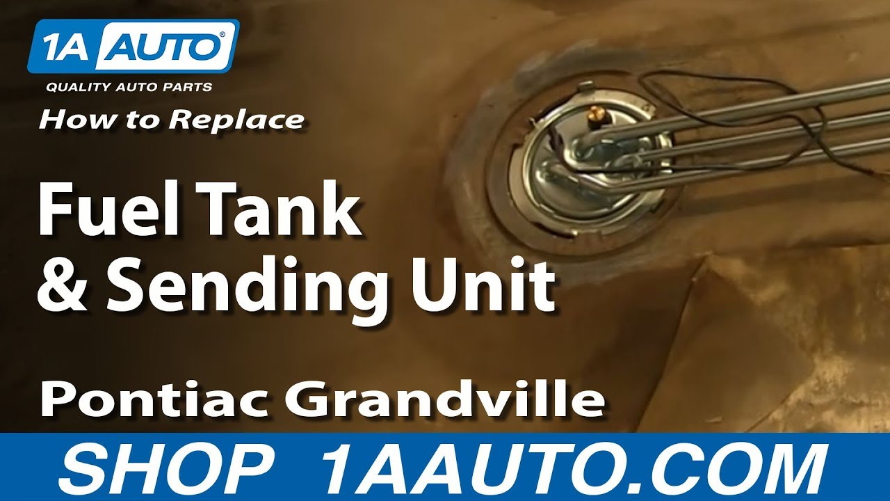 How To Replace Fuel Tank & Sending Unit 71-76 Pontiac Grandville