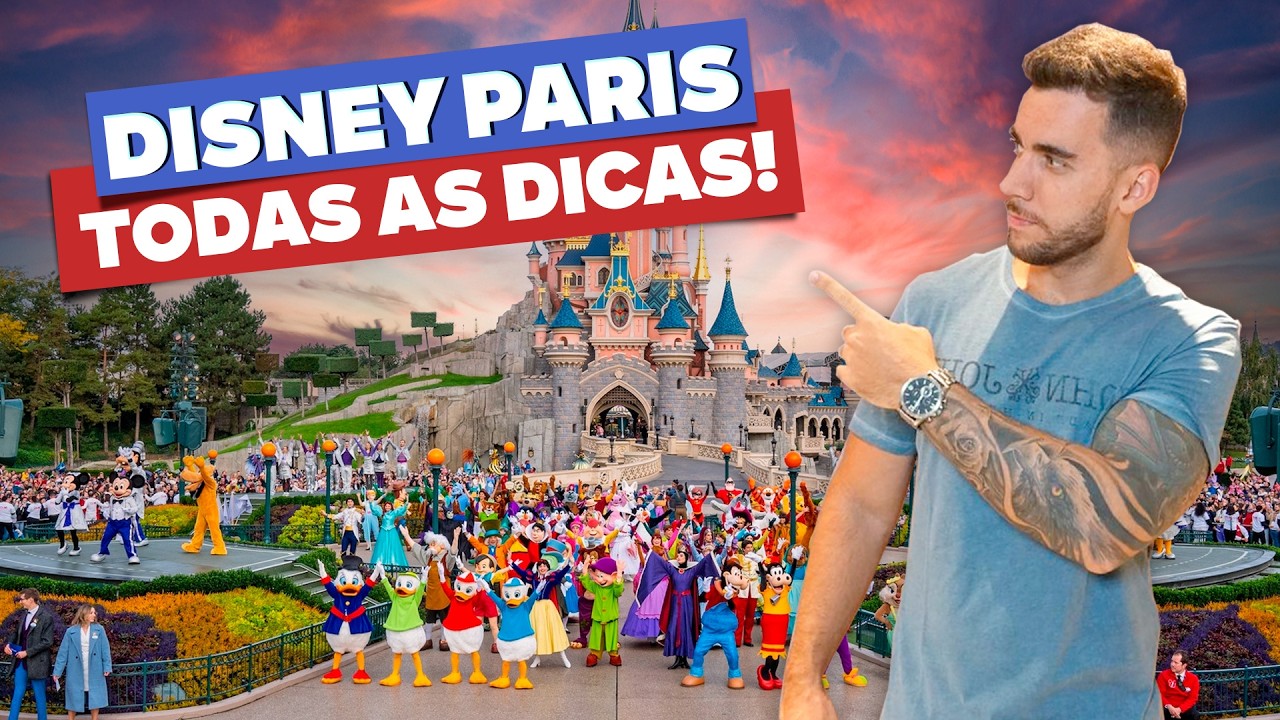 DISNEY PARIS! Todas as dicas! Parques, estratégias, fura fila, como chegar e ingressos!