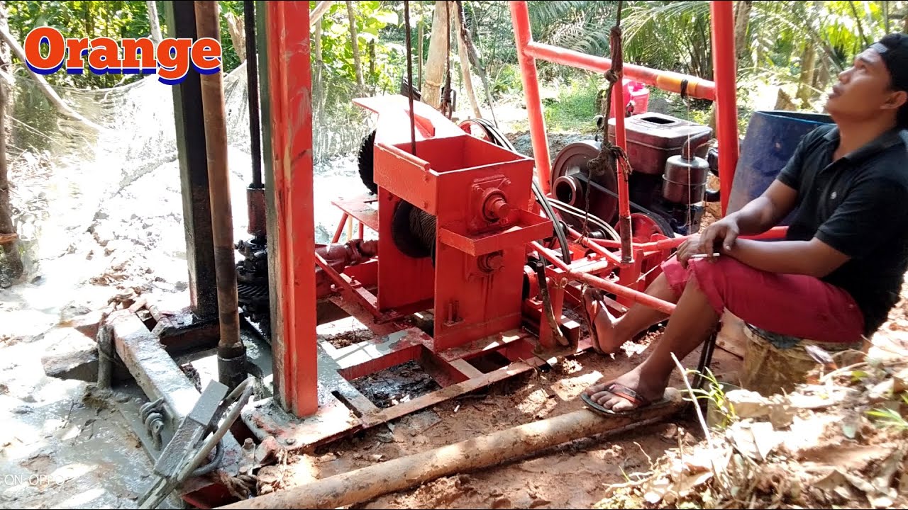 rig Lampung metik pipa sekejul 40, drill in Indonesia.