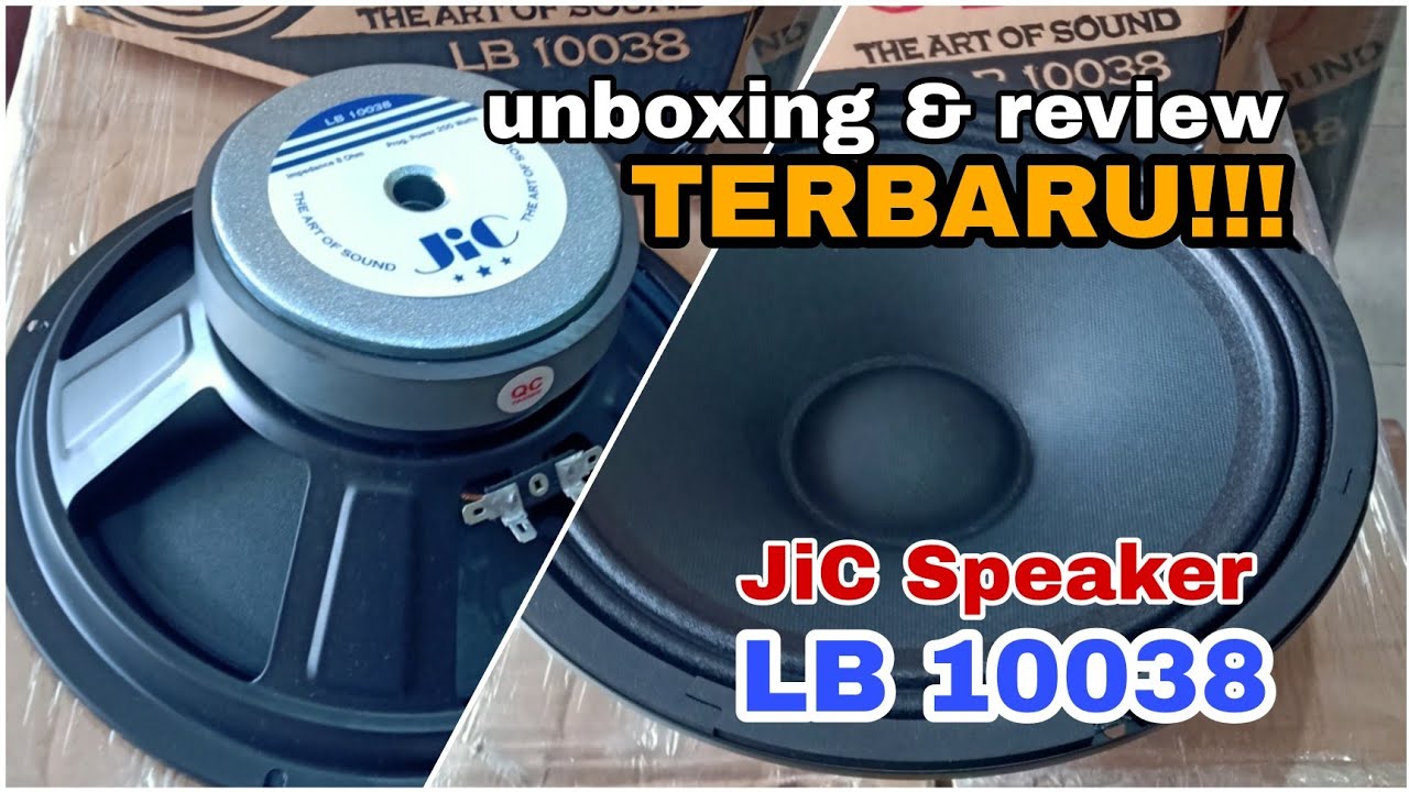Speaker JiC LB 10038 Buat Middle OK juga nih!