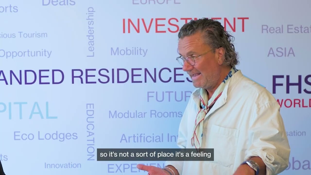 Christoph Hoffmann, Founder & CO-CEO 25h Hotels at FHS World 2025