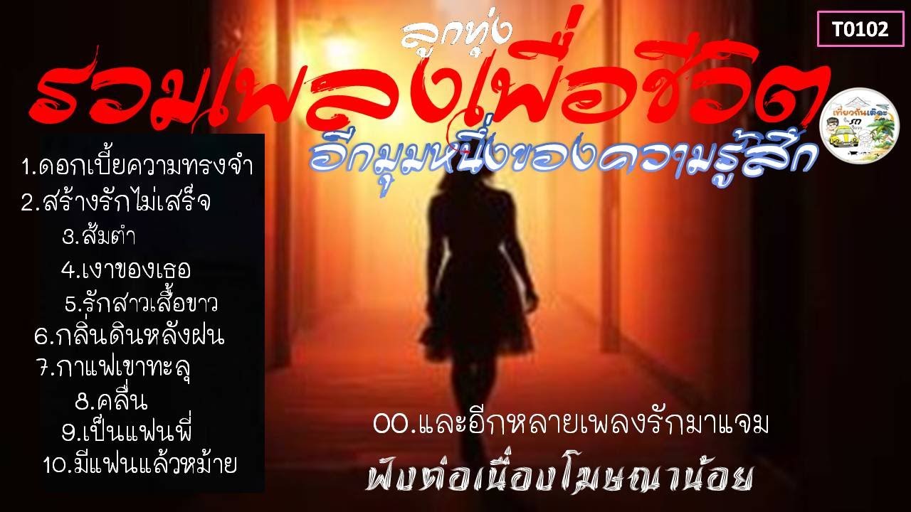 รวมเพลงเพื่อชีวิตอีก มุมหนึ่งของความรู้สึก (T-0102)#รวมเพลงเพราะๆ #รวมเพลงเพื่อชีวิต#รวมเพลงลูกทุ่ง