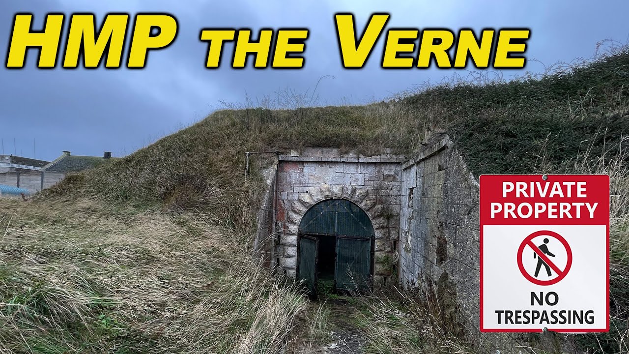 WW1 Barracks Abandoned Remains (HMP the Verne) Portland #explore #abandoned