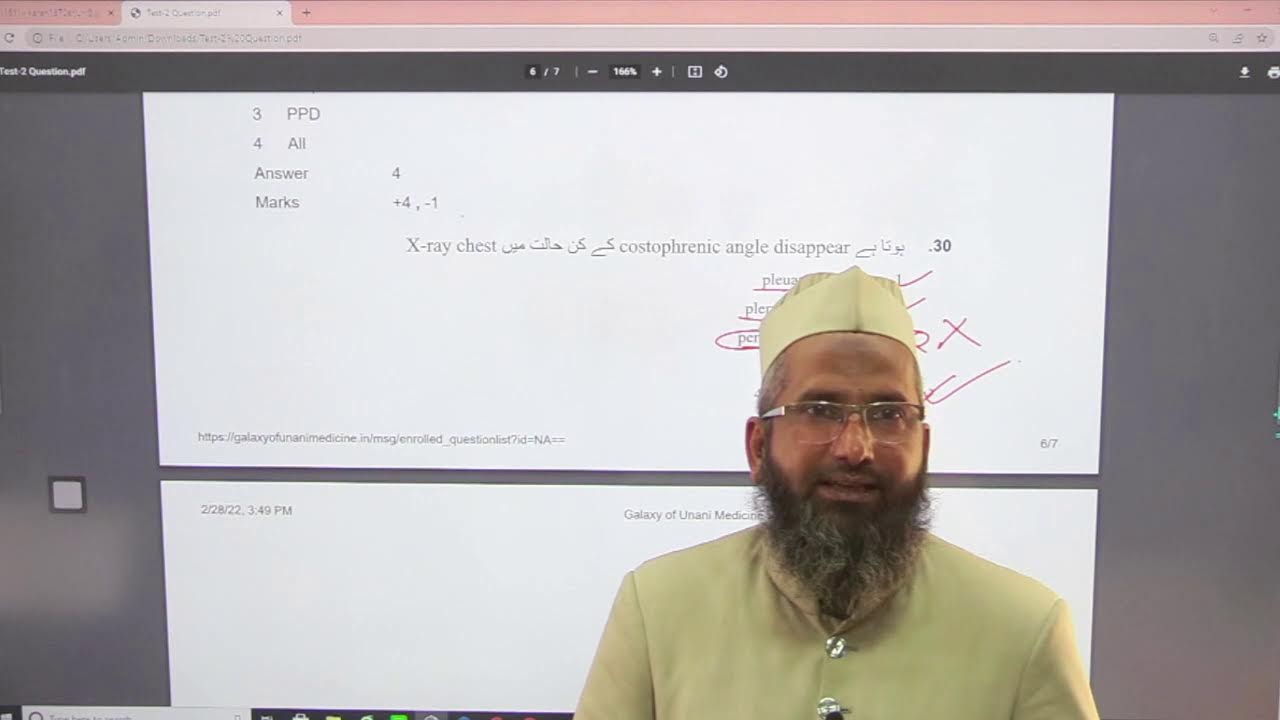 Moalajat test-1 Discussion