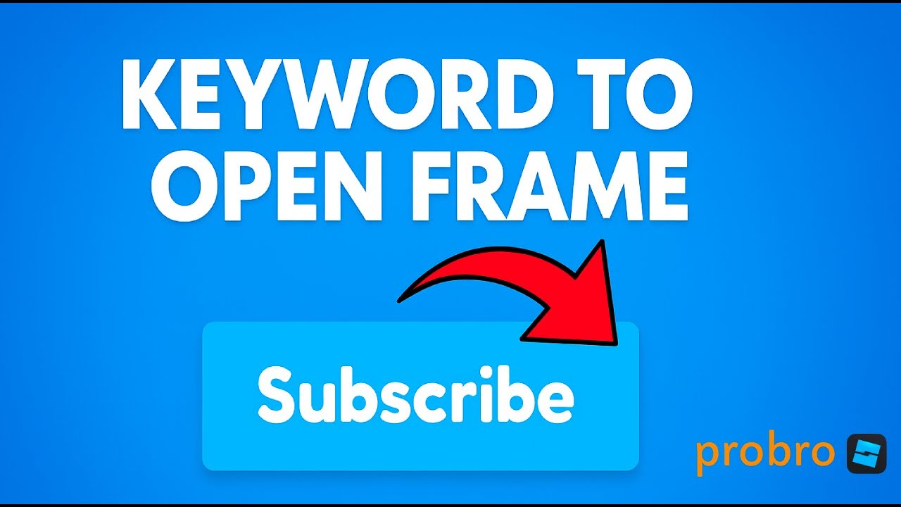 How to Make a Keyword to Open Frame In Roblox Studio | Tutorial