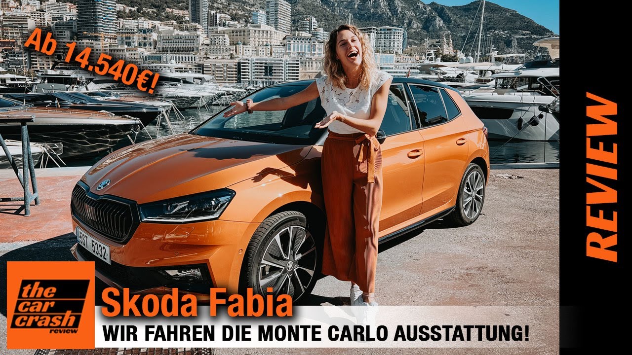 Skoda Fabia Monte Carlo (2022) Unser Fahrbericht mit dem Kleinwagen ab 14.540€! Review | Test | POV